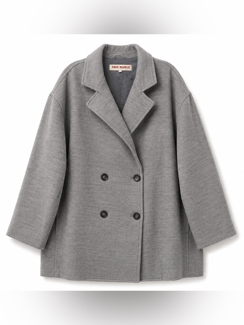 Free People Hannah Slouchy Double Breasted Blazer NWT Size Medium